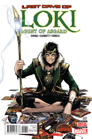 Cover LOKI: AGENTE DI ASGARD #17.